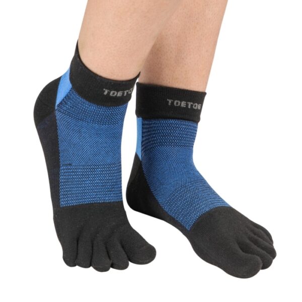 Calcetín 5 Dedos Outdoor Deportivos Negros de ToeToe  (35-38)