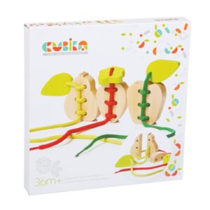 Juguete de cordones de frutas de Cubika