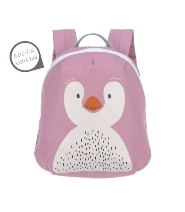 Mochila Guardería Pingüino Rosa Lassig Friends