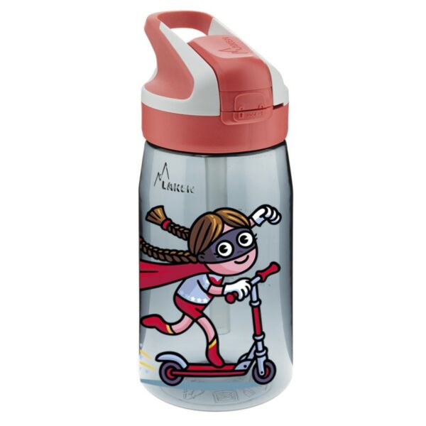 Botella SUPER SCOOTER de Tritan 450 ml con Tapón Summit de Laken