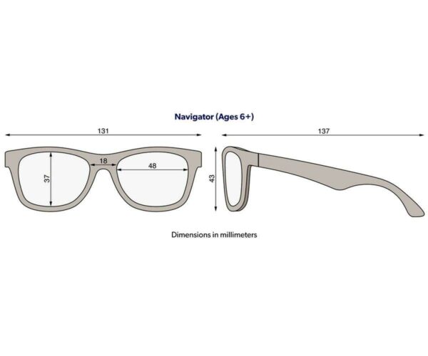 Gafas de sol flexibles Navigators Rad Rainbow de Babiators - Imagen 6
