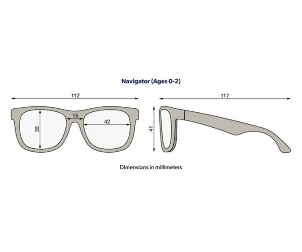 Gafas de sol flexibles Navigators Rad Rainbow de Babiators - Imagen 7