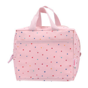 Bolsa Merienda Térmica Dots Pink de TUTETE