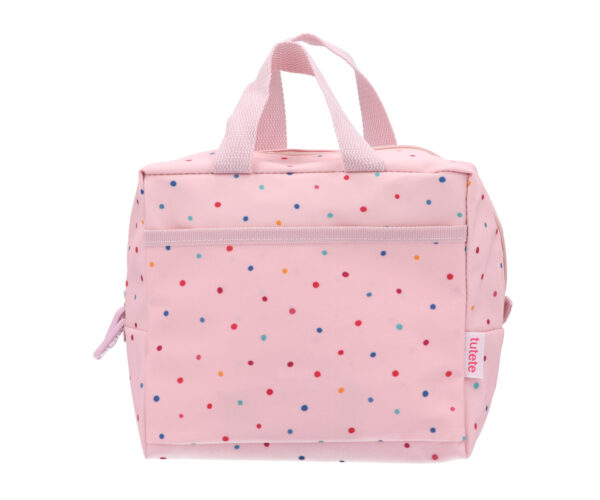 Bolsa Merienda Térmica Dots Pink de TUTETE