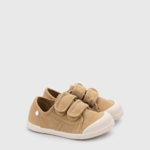 Lonas Respetuosas Amarillas Mostaza con Doble Velcro Niños