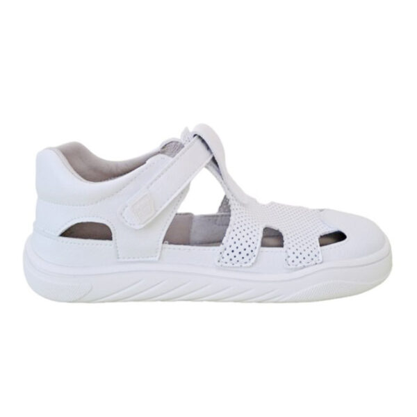 Sandalias Microfibra Perforada Blanca Piruflex Tallas Grandes