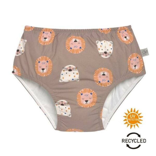 Bañador pañal con volante Wild Cats de Lassig