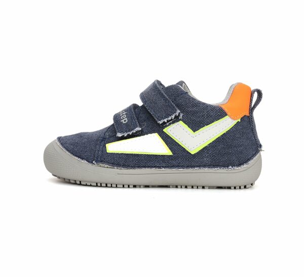 Deportivas RAYO de lona vaquera naranja de DDStep - Imagen 4