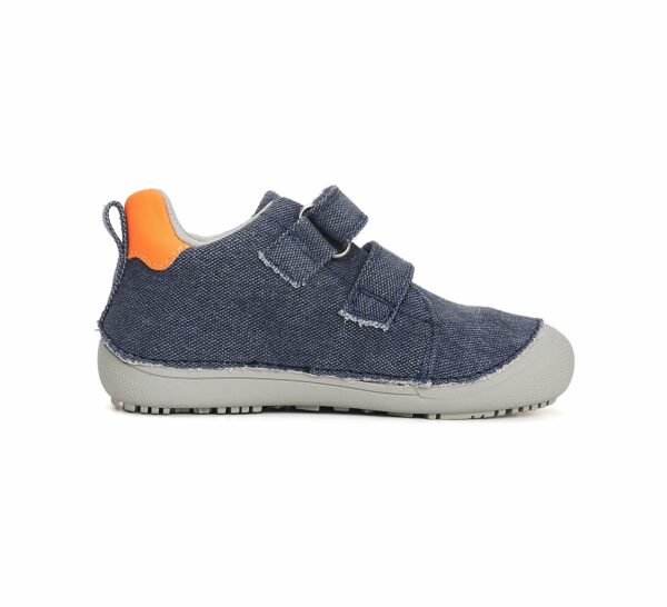 Deportivas RAYO de lona vaquera naranja de DDStep - Imagen 3