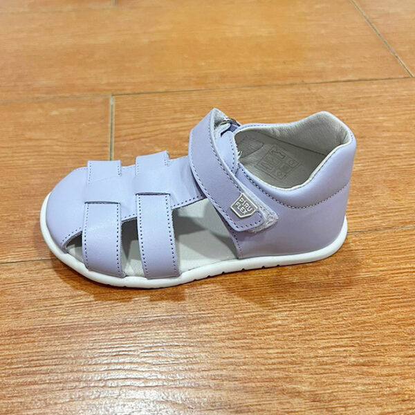 Sandalias Cangrejeras de Piel Piruflex Respetuosas Lila - Imagen 3