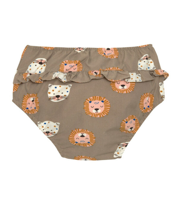 Bañador pañal con volante Wild Cats de Lassig - Imagen 2
