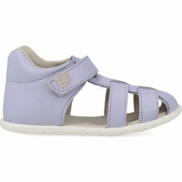 Sandalias Cangrejeras de Piel Piruflex Respetuosas Lila
