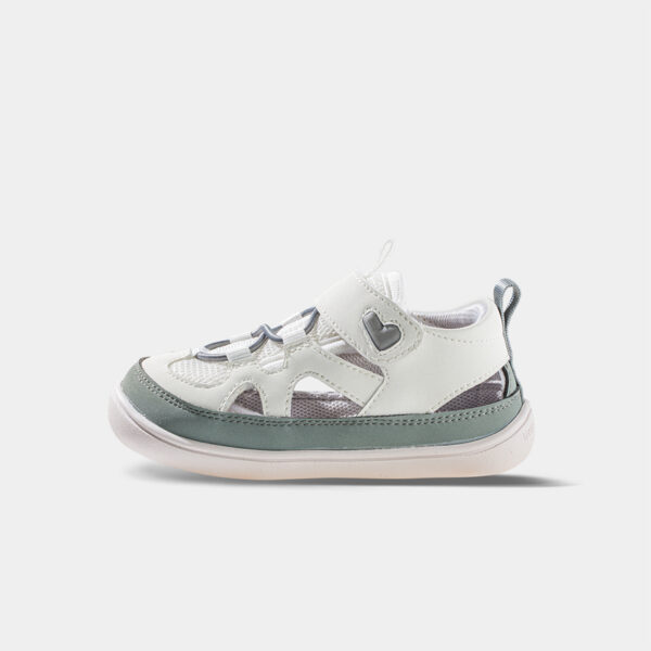 Sandalias Respetuosas Cyclone Gris LittleBlueLamb - Imagen 2