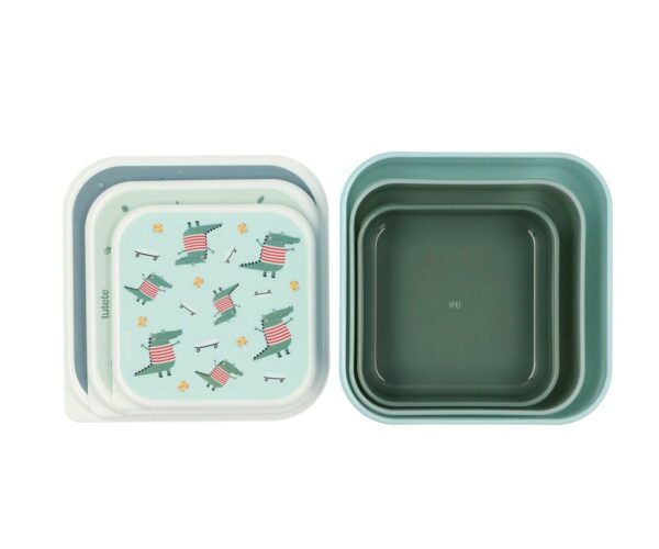 3 Cajas Almuerzo Croc Tutete - Imagen 2