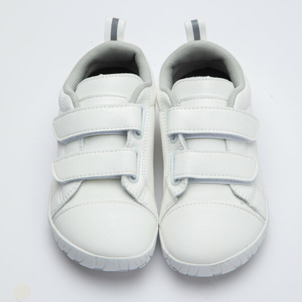 Deportivas respetuosas blancas de microfibra de ZZfaber - Imagen 3
