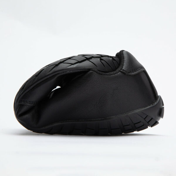 Deportivas Respetuosas Zzfaber Adultos Negras Microfibra - Imagen 3