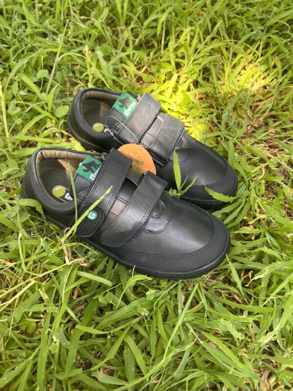 Zapatos Gorila Colegio Azul Marino Barefoot 2 Velcros - Imagen 6