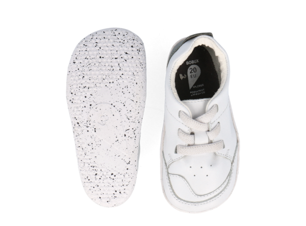 Deportivas blancas gris de Bobux - Imagen 3