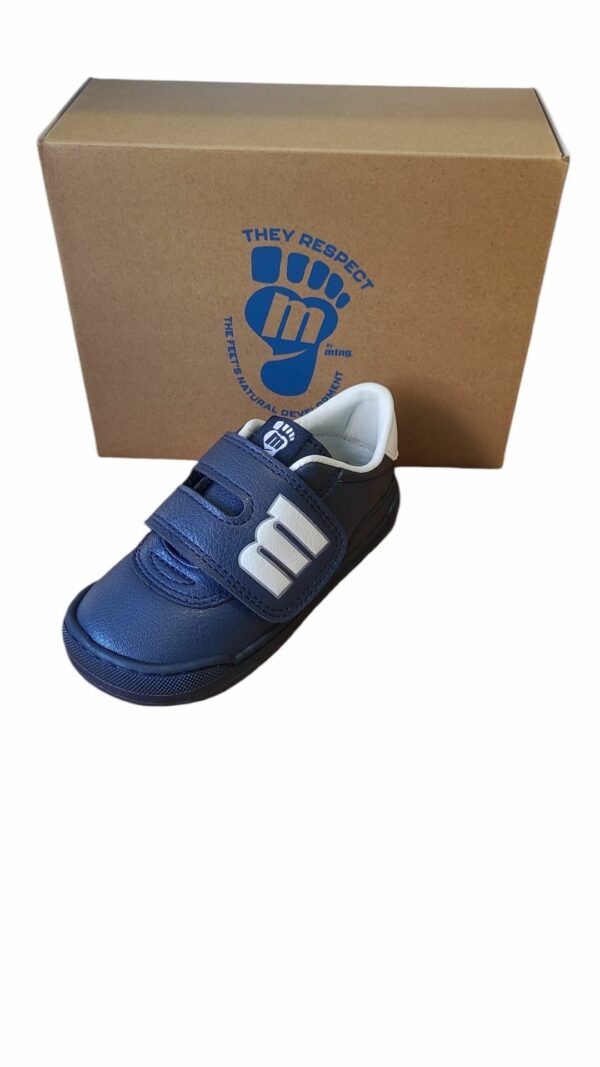 Deportivas Mustang Free Respetuosas azul marino con suela azul marino