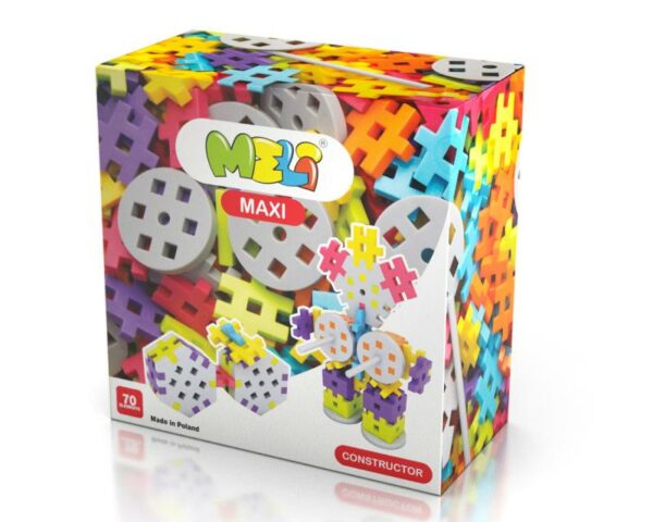 Bloques MELI Maxi CONSTRUCTOR 70 piezas de construcción
