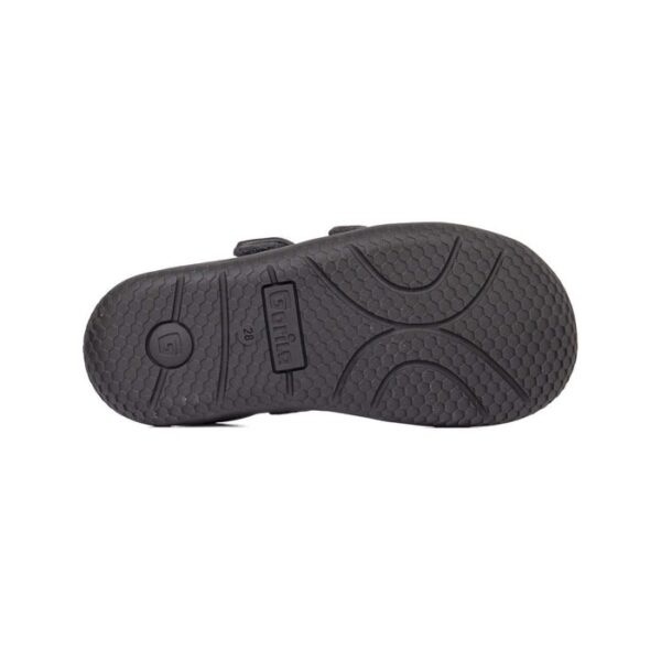 Zapatos Gorila Colegio Azul Marino Barefoot 2 Velcros - Imagen 3