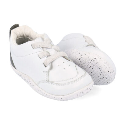 Zapatos Respetuosos Primeros Pasos Bebé Blancos Bobux