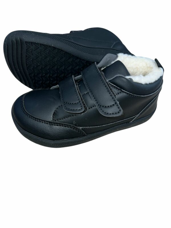 Botas con forro NEGRAS infantiles respetuosas de ZZFABER - Imagen 2