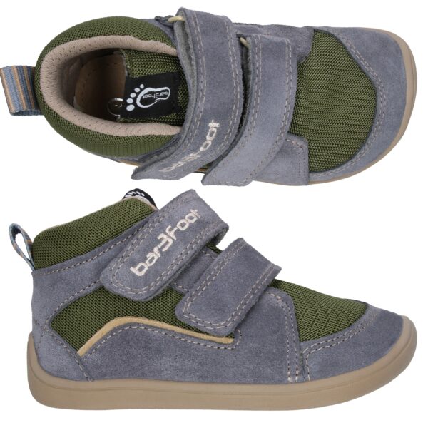Botas respetuosas grises ELF UTAH hidrofugas de Bar3foot