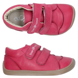 Botines respetuoso de piel rosas modelo Elf STEP de Bar3foot