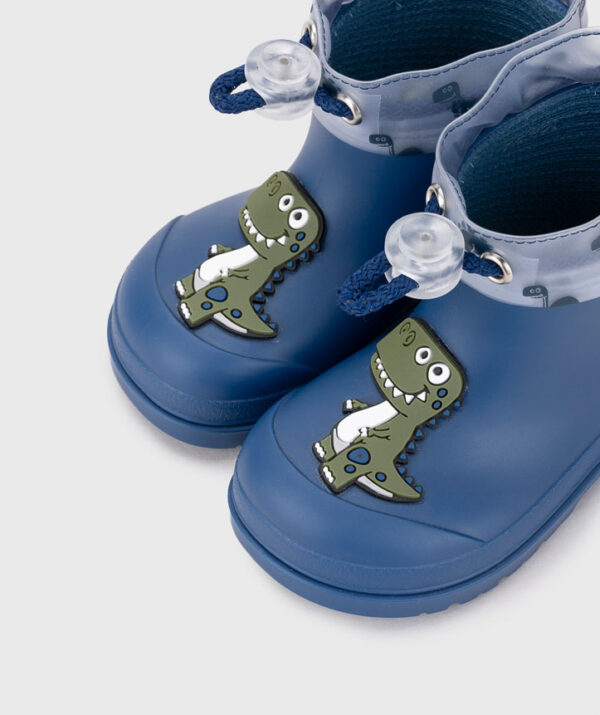 Botas de agua Mendi Dino azul de Igor - Imagen 2