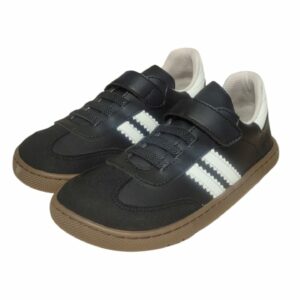Deportivas Samba Respetuosa Niños Velcro Negras Coqueflex