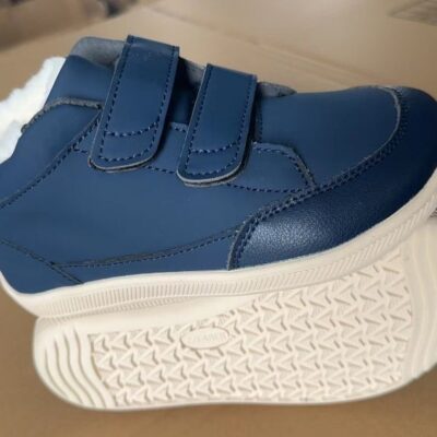 Zzfaber Botines Niños Respetuosos con Pelito de Invierno Azul Marino