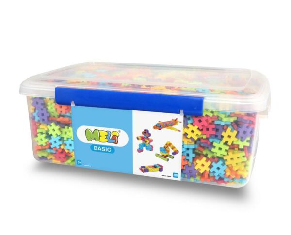 Bloques MELI Basic caja-baúl EDU 2000 piezas