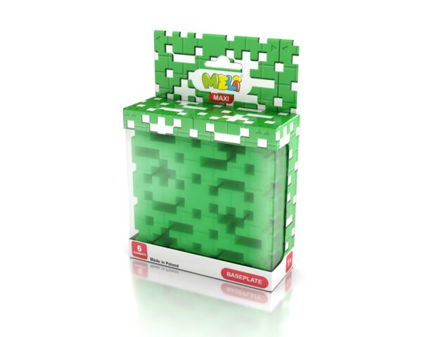 Base para bloques MELI MAXI 6 plataformas verdes