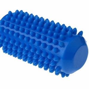 Rodillo de masaje 12,8 cm azul