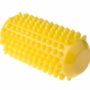 Rodillo de masaje 12,8 cm amarillo