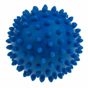 Balón de rehabilitación 9cm azul.