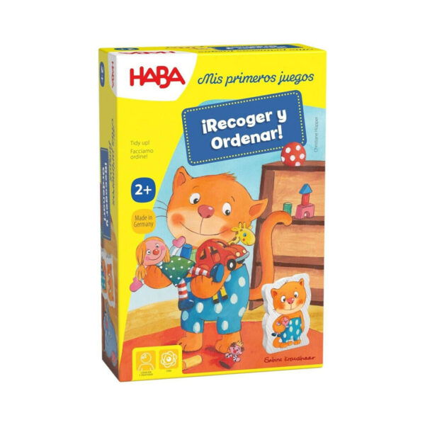 Mis primeros juegos ¡Recoger y Ordenar! de Haba