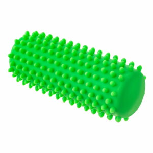 Rodillo para masaje y rehabilitación, rodillo 15 cm, verde