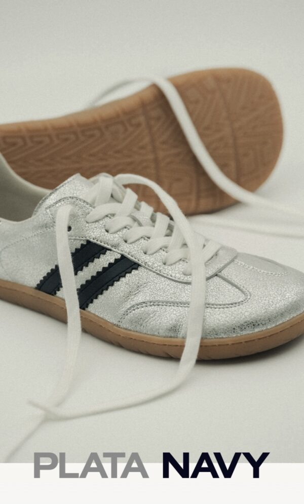 Deportivas PLATA NAVY Samba Respetuosas Adultos Coqueflex