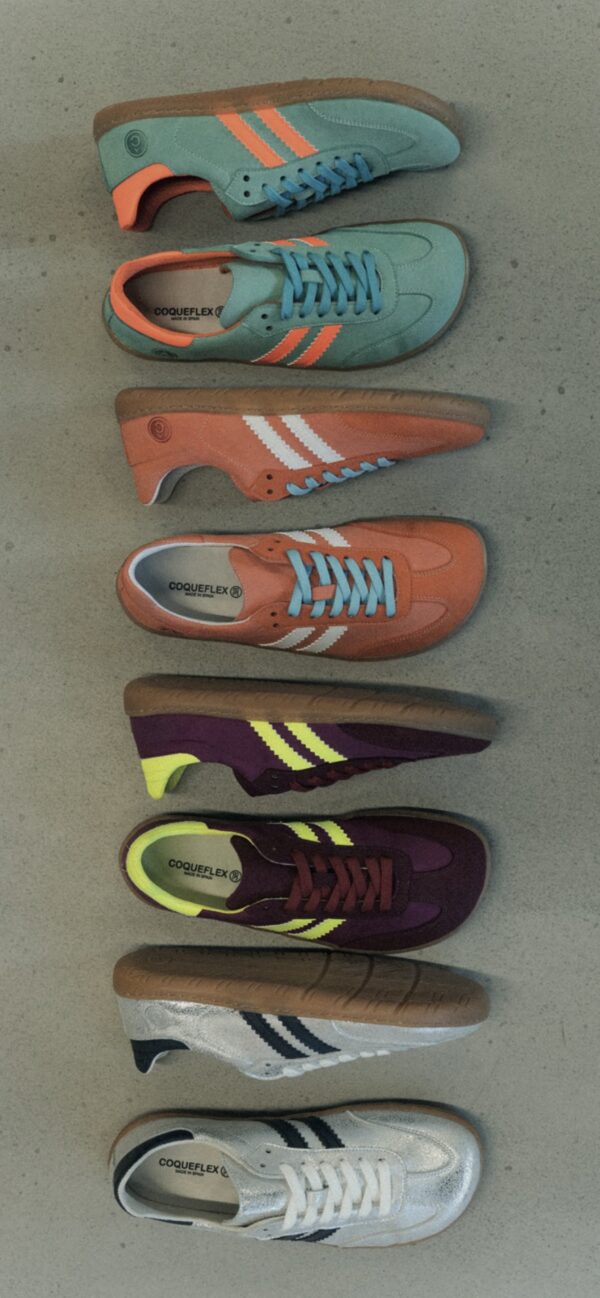 Deportivas CEREZA NYLON Samba Respetuosas Adultos Coqueflex - Imagen 3