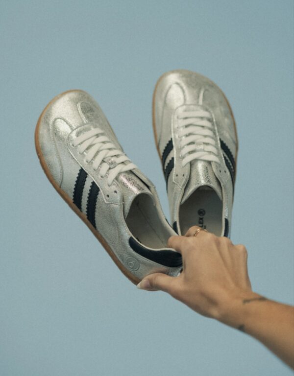 Deportivas PLATA NAVY Samba Respetuosas Adultos Coqueflex - Imagen 2