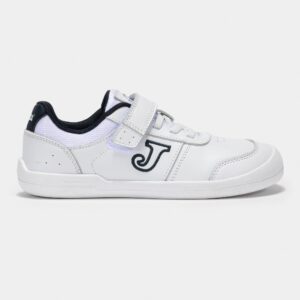 Zapatillas Deportivas Joma Respetuosas Niño Blanca y Azul Marino