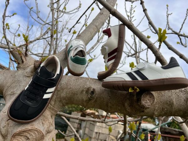 Zapatilla Deportiva Samba Respetuosa Niños Velcro Coqueflex Barefoot