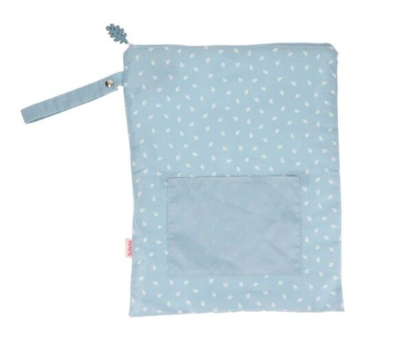 Bolsa Impermeable Grande  Leaves Blue Tutete