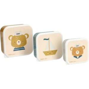3 Cajas Almuerzo Simon Bear Tutete