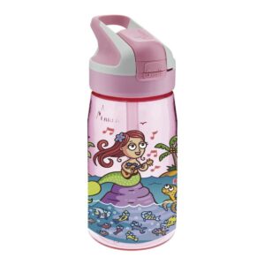 Botella SIRENITA UKELELE de Tritan 450 ml con Tapón Summit de Laken