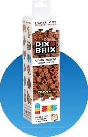 PIX BRIX  MARRON  500 PIEZAS