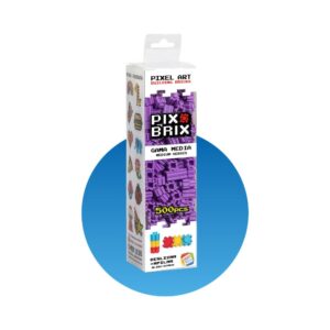 PIX BRIX   MORADO 500 PIEZAS