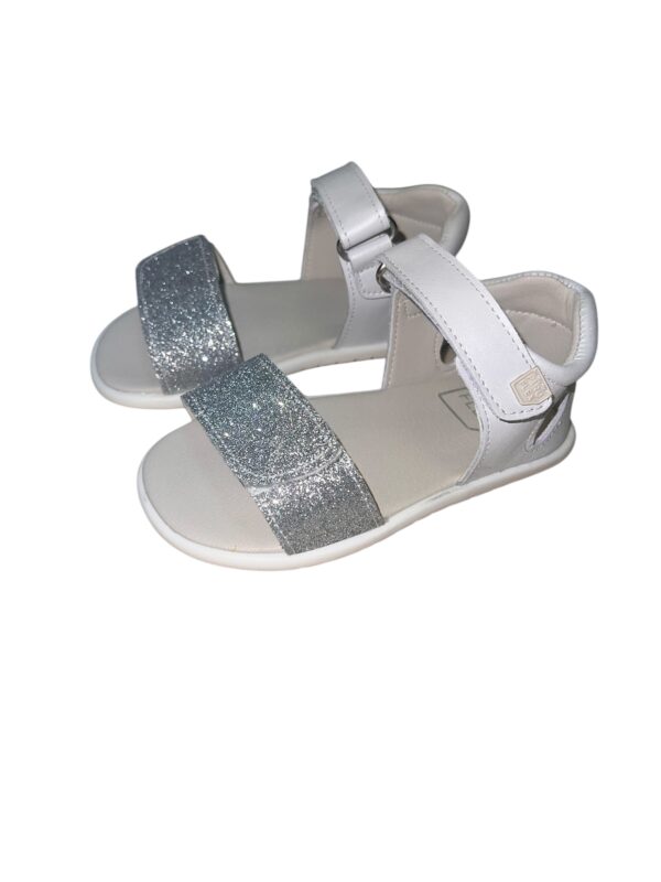 Sandalias Respetuosas Niñas Verano con Brillo y Purpurina de Piruflex